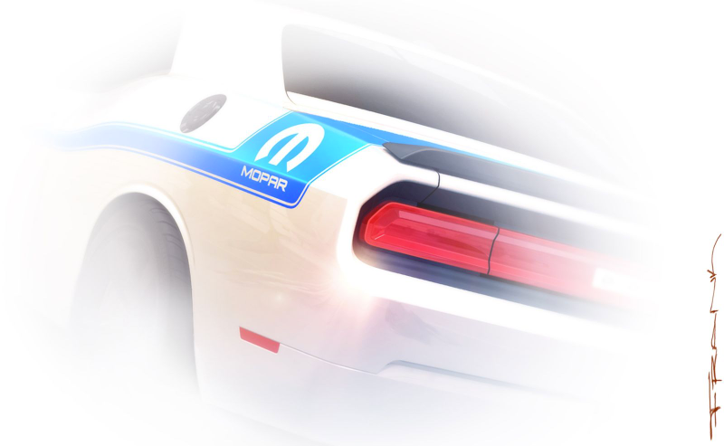 Illustration for article titled Hemi® 'Shaker' Returns – 2014 Challenger R/T And Mopar ’14 Challenger Models Deliver Power, Performance And Heritage